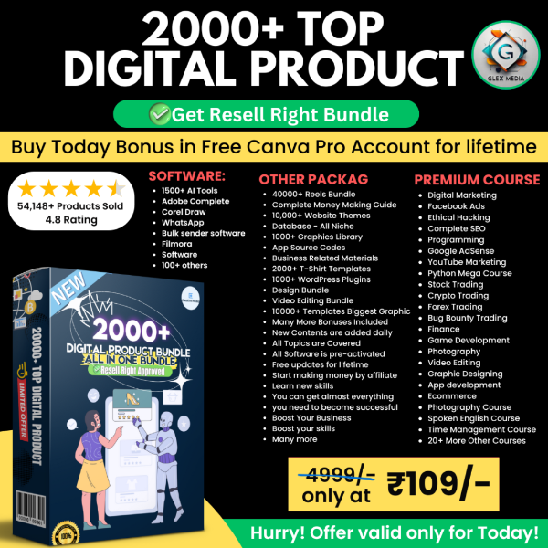 thumbnail Digital Business Tools Bundle for 109 INR only